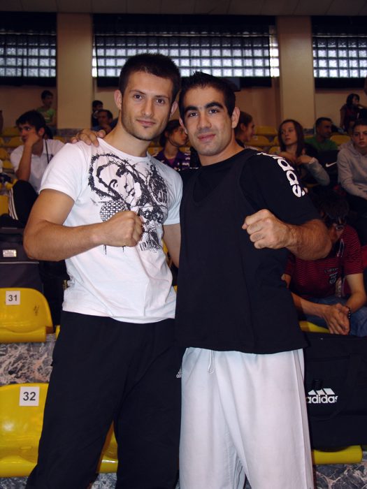 Almer Klimenta & Raphael Agahyev kämpften bis 70kg