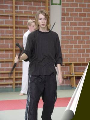 Karatekämpfer und Tonfa-Experte Andreas Hager 