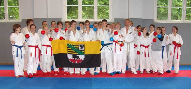 die besten Kämpfer aus Sachsen-Anhalt trainierten im Juli in Halle