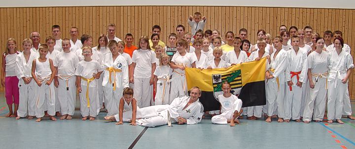 Die Teilnehmer des KVSA-Sommerlagers 2006 in Löderburg